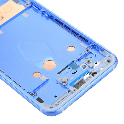 for HTC U11 Front Housing LCD Frame Bezel Plate(Blue) - Full Housing Cover by PMC Jewellery | Online Shopping South Africa | PMC Jewellery