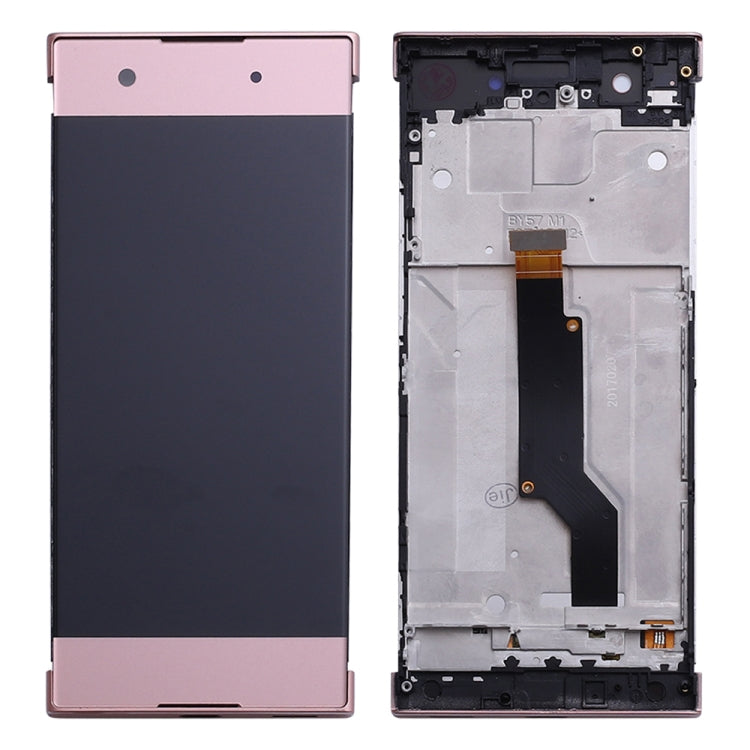 OEM LCD Screen for Sony Xperia XA1 G3112 G3116 G3121 Digitizer Full Assembly with Frame(Pink) - LCD Screen by PMC Jewellery | Online Shopping South Africa | PMC Jewellery