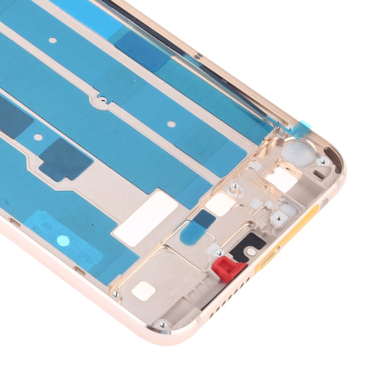 Front Housing LCD Frame Bezel Plate for Huawei Honor 8(Gold) - Full Housing Cover by PMC Jewellery | Online Shopping South Africa | PMC Jewellery