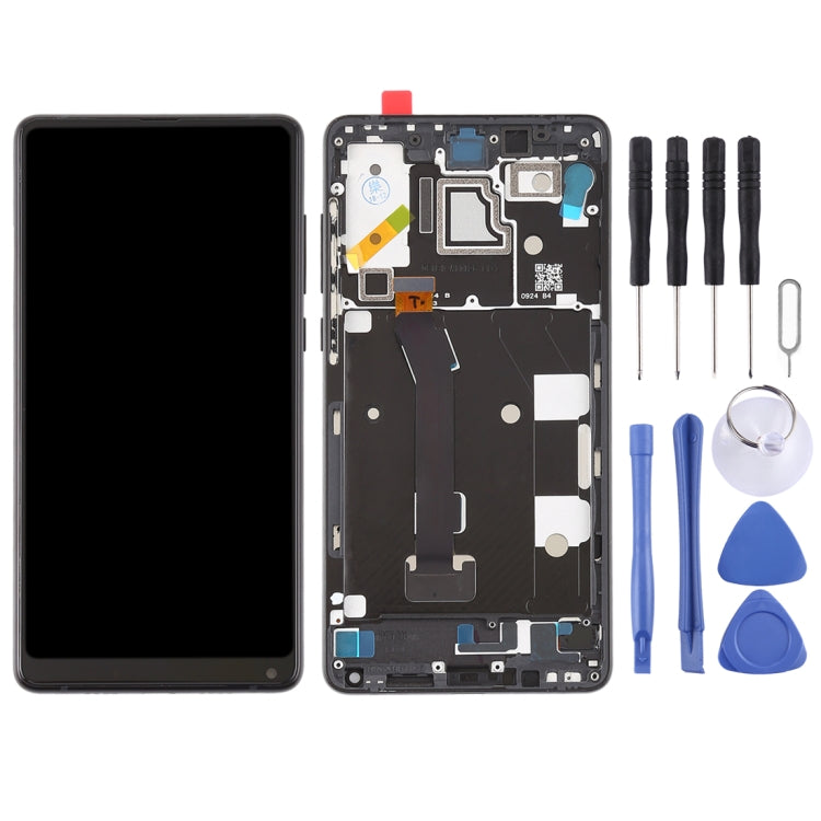 TFT LCD Screen for Xiaomi MI Mix 2S Digitizer Full Assembly with Frame(Black) - LCD Screen by PMC Jewellery | Online Shopping South Africa | PMC Jewellery