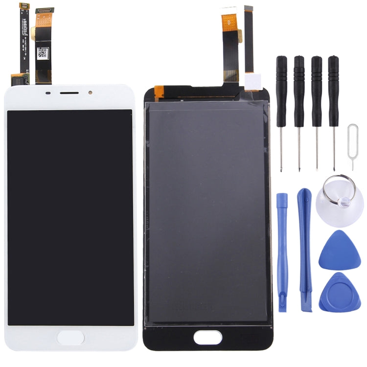 Original LCD Screen For Meizu M3E / Meilan E with Digitizer Full Assembly(White) - LCD Screen by PMC Jewellery | Online Shopping South Africa | PMC Jewellery