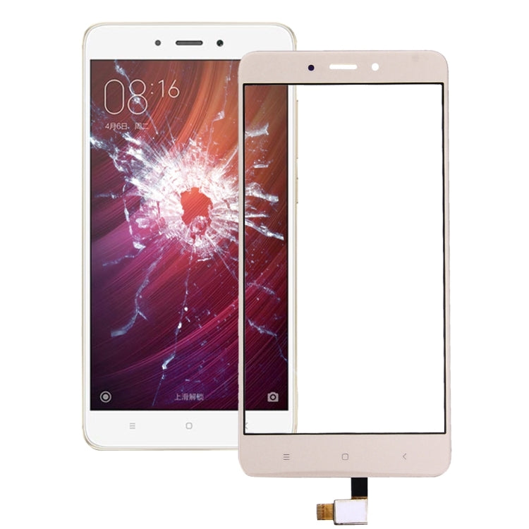 For Xiaomi Redmi Note 4 Touch Panel(Gold) - Touch Panel by PMC Jewellery | Online Shopping South Africa | PMC Jewellery