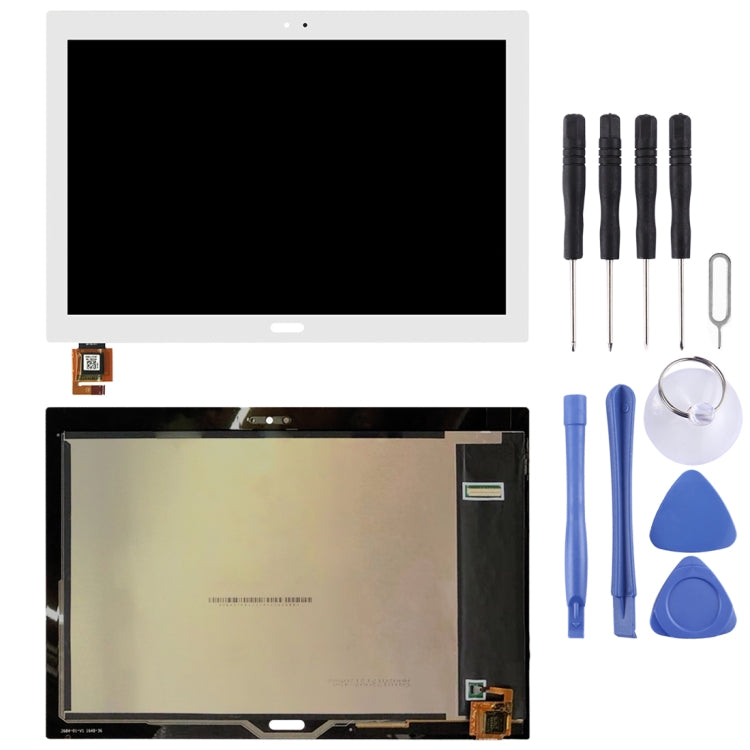 OEM LCD Screen for Lenovo Tab 4 Plus TB-X704 TB-X704L with Digitizer Full Assembly (White) - free shipping - PMC TechLife - Order now!