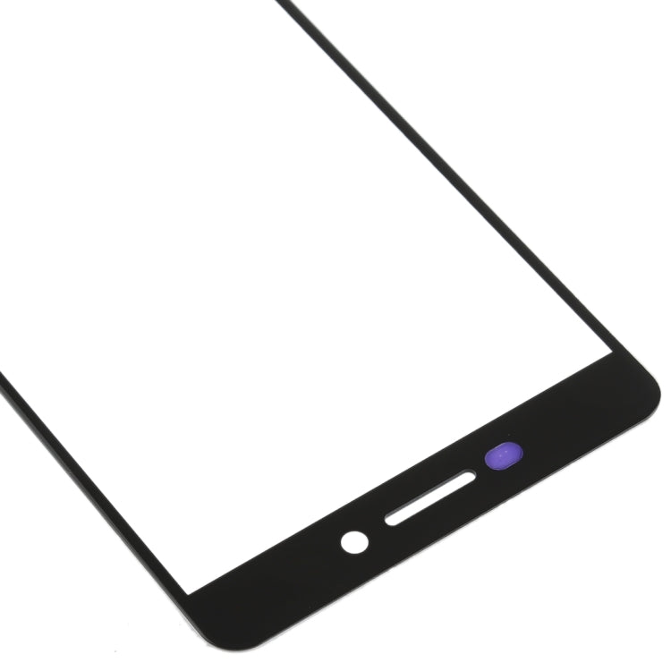 Front Screen Outer Glass Lens for Nokia 6 (2nd Gen)(Black) - Outer Glass Lens by PMC Jewellery | Online Shopping South Africa | PMC Jewellery