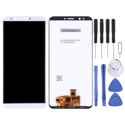 OEM LCD Screen for Huawei Y7 Prime (2018) with Digitizer Full Assembly (White) - LCD Screen by PMC Jewellery | Online Shopping South Africa | PMC Jewellery