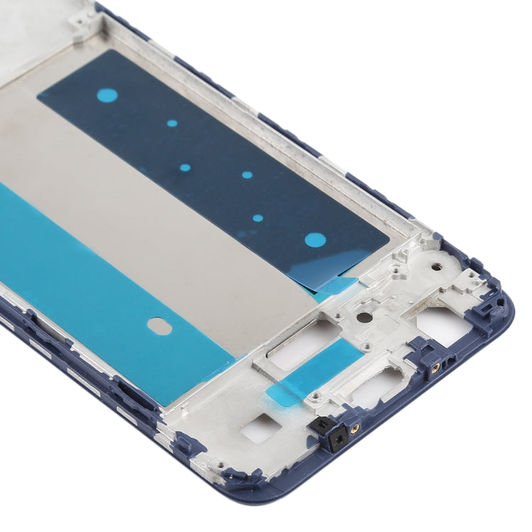 Front Housing LCD Frame Bezel for Huawei Honor View 10 / V10(Blue) - Full Housing Cover by PMC Jewellery | Online Shopping South Africa | PMC Jewellery