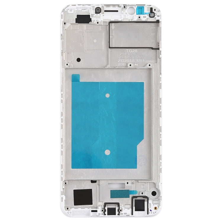 Front Housing LCD Frame Bezel for Huawei Nova 2 Lite / Y7 Prime (2018)(White) - Full Housing Cover by PMC Jewellery | Online Shopping South Africa | PMC Jewellery