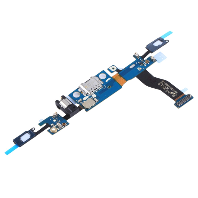 For Galaxy C9 Pro Charging Port + Earphone Jack Flex Cable - Single Tail Connector by PMC Jewellery | Online Shopping South Africa | PMC Jewellery