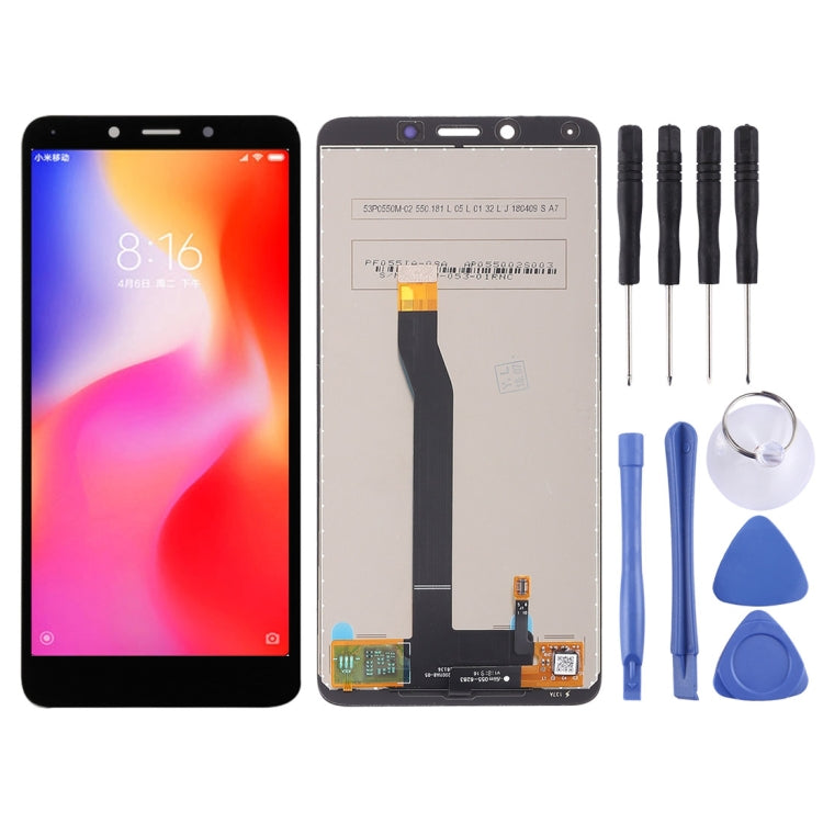 TFT LCD Screen for Xiaomi Redmi 6 / 6A with Digitizer Full Assembly(Black) - LCD Screen by PMC Jewellery | Online Shopping South Africa | PMC Jewellery