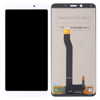 TFT LCD Screen for Xiaomi Redmi 6 / 6A with Digitizer Full Assembly(White) - LCD Screen by PMC Jewellery | Online Shopping South Africa | PMC Jewellery