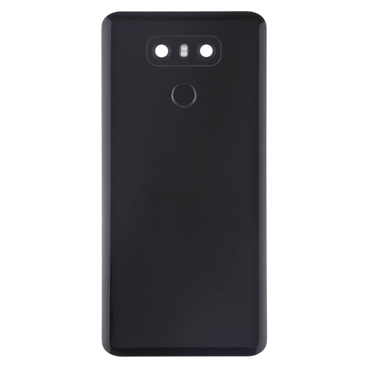 Battery Back Cover with Camera Lens & Fingerprint Sensor for LG G6 / H870 / H870DS / H872 / LS993 / VS998 / US997(Black) - For LG by PMC Jewellery | Online Shopping South Africa | PMC Jewellery