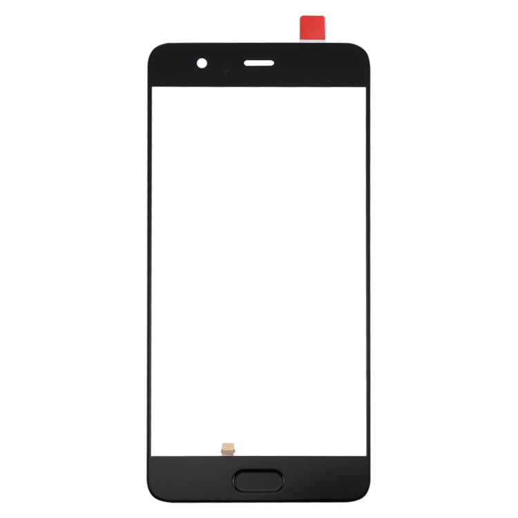 For Huawei P10 Plus Front Screen Outer Glass Lens, Support Fingerprint Identification (Black) - Touch Panel by PMC Jewellery | Online Shopping South Africa | PMC Jewellery