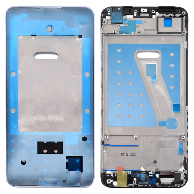 For Huawei P smart (Enjoy 7S) Front Housing LCD Frame Bezel Plate(White) - Full Housing Cover by PMC Jewellery | Online Shopping South Africa | PMC Jewellery