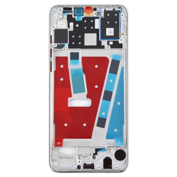 Front Housing LCD Frame Bezel Plate for Huawei P30 Lite (48MP)(White) - Full Housing Cover by PMC Jewellery | Online Shopping South Africa | PMC Jewellery