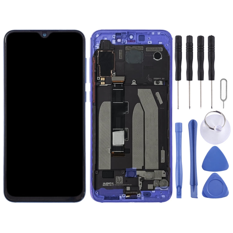 Original LCD Screen for Xiaomi Mi 9 SE Digitizer Full Assembly with Frame(Blue) - LCD Screen by PMC Jewellery | Online Shopping South Africa | PMC Jewellery