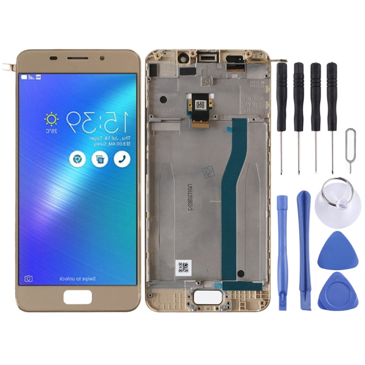 OEM LCD Screen for Asus Zenfone 3S Max ZC521TL X00GD  Digitizer Full Assembly with Frame（Gold) - LCD Screen by PMC Jewellery | Online Shopping South Africa | PMC Jewellery