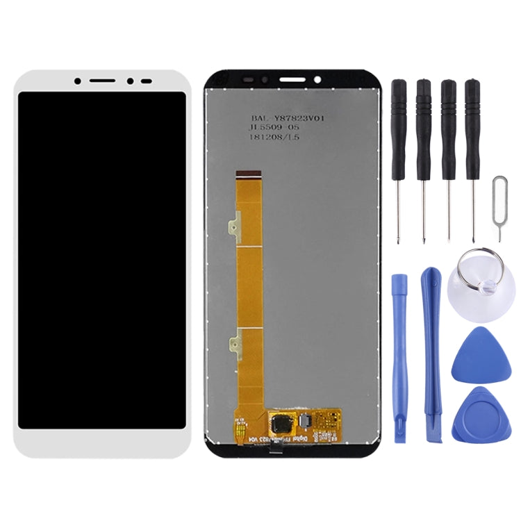 LCD Screen and Digitizer Full Assembly for Alcatel 1S (2019) OT5024 5024 5024D 5024A 5024J(White) - LCD Screen by PMC Jewellery | Online Shopping South Africa | PMC Jewellery