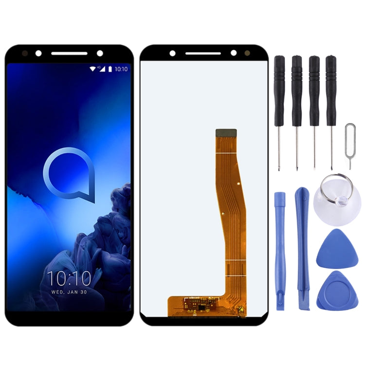 OEM LCD Screen for Alcatel 3L 5034D 5034 with Digitizer Full Assembly (Black) - free shipping - PMC TechLife - Order now!