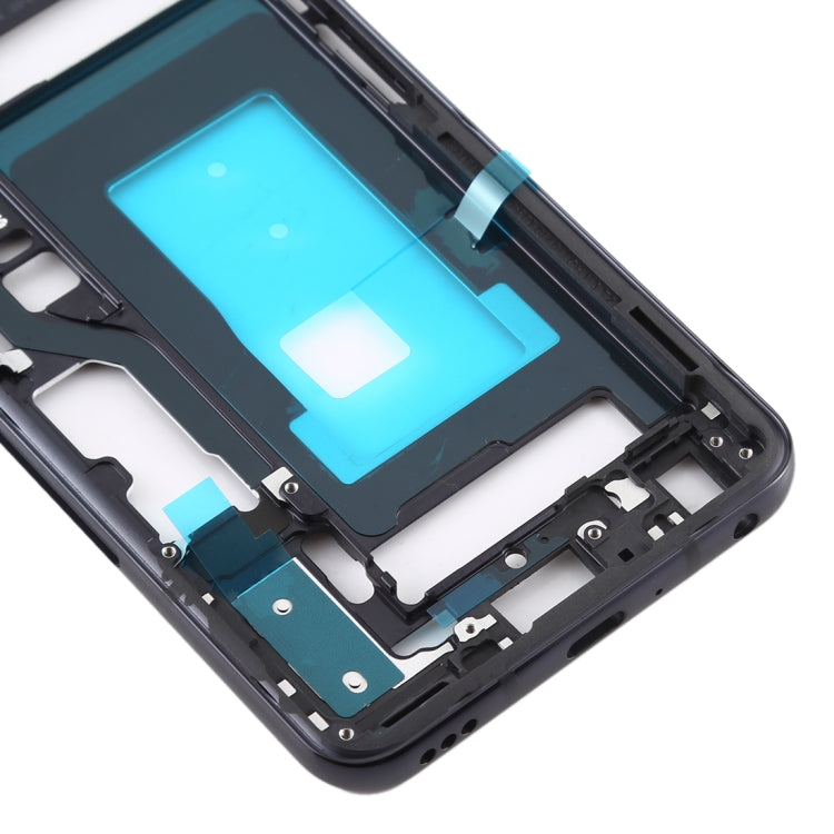 Front Housing LCD Frame Bezel Plate for LG G8 ThinQ (Black) - For LG by PMC TechLife | Online Shopping South Africa | PMC TechLife
