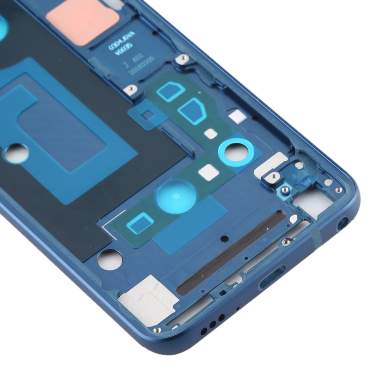 Front Housing LCD Frame Bezel Plate for LG Q7 / Q610 / Q7 Plus / Q725 / Q720 / Q7A / Q7 Alpha(Dark Blue) - For LG by PMC Jewellery | Online Shopping South Africa | PMC Jewellery