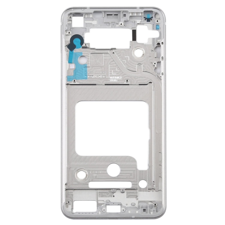 Front Housing LCD Frame Bezel Plate for LG V35 ThinQ (Silver) - For LG by PMC Jewellery | Online Shopping South Africa | PMC Jewellery