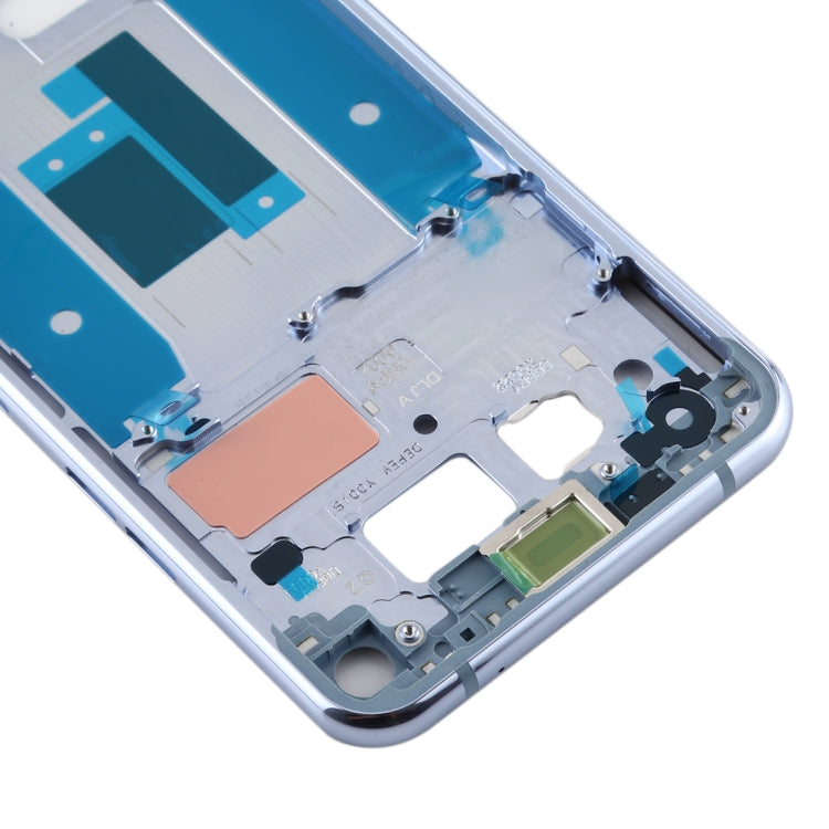 Front Housing LCD Frame Bezel Plate for LG Q70 (Baby Blue) - For LG by PMC Jewellery | Online Shopping South Africa | PMC Jewellery