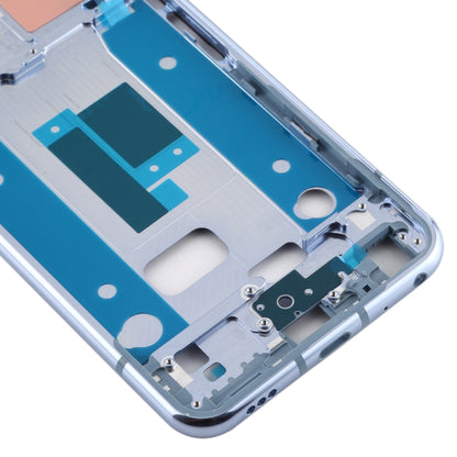 Front Housing LCD Frame Bezel Plate for LG Q70 (Baby Blue) - For LG by PMC Jewellery | Online Shopping South Africa | PMC Jewellery