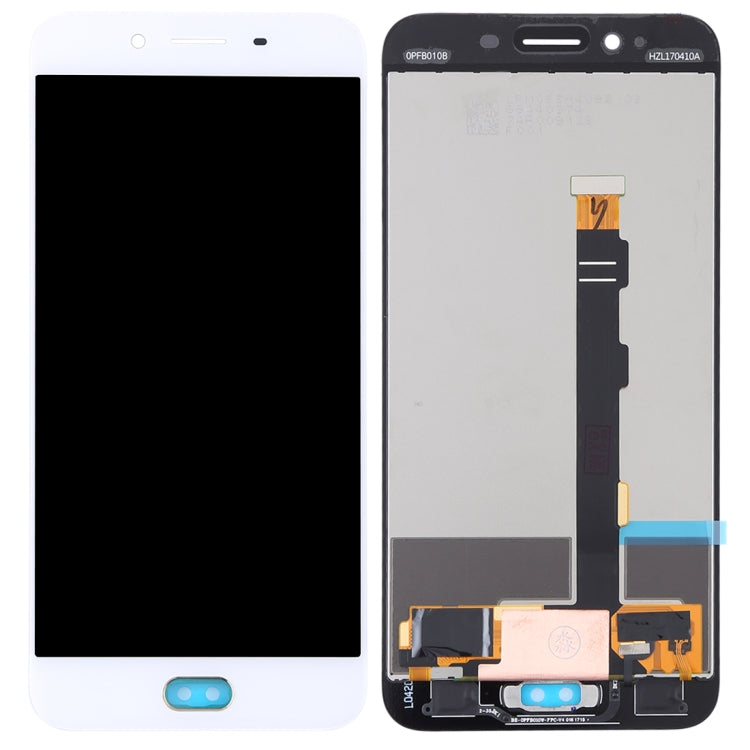 TFT LCD Screen for OPPO R9sk Digitizer Full Assembly (White) - LCD Screen by PMC Jewellery | Online Shopping South Africa | PMC Jewellery