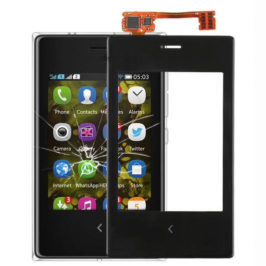 Touch Panel for Nokia Asha 503(Black) - Touch Panel by PMC Jewellery | Online Shopping South Africa | PMC Jewellery