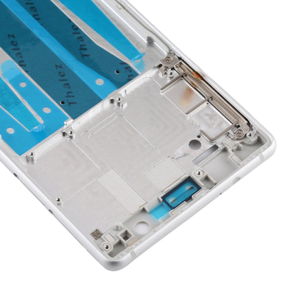 Front Housing LCD Frame Bezel Plate for Nokia 3 / TA-1020 TA-1028 TA-1032 TA-1038 (White) - Full Housing Cover by PMC Jewellery | Online Shopping South Africa | PMC Jewellery