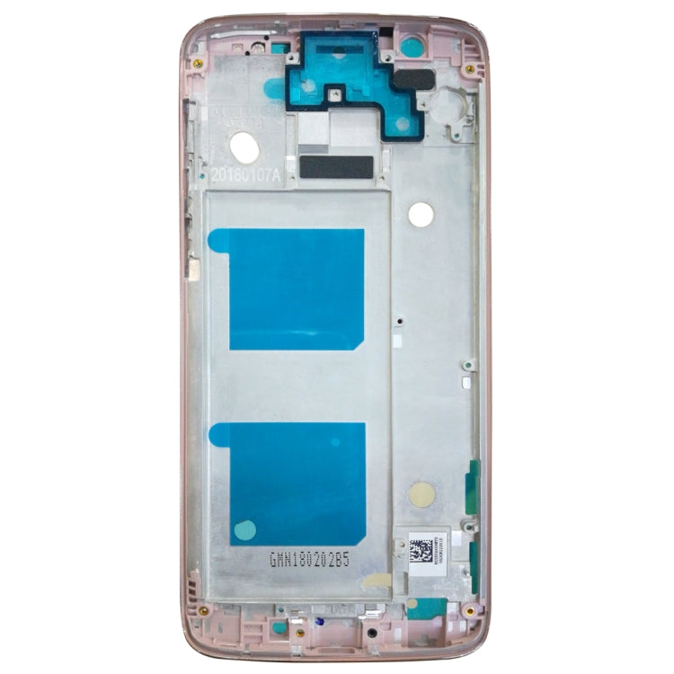 Front Housing LCD Frame Bezel for Motorola Moto G6 (Rose Gold) - Frame Bezel Plate by PMC Jewellery | Online Shopping South Africa | PMC Jewellery