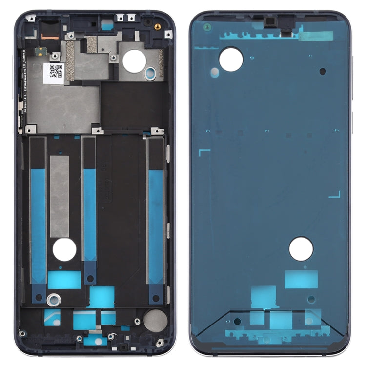 Front Housing LCD Frame Bezel Plate for Nokia 7.1 TA-1100 TA-1096 TA-1095 TA-1085 TA-1097(Black) - Full Housing Cover by PMC Jewellery | Online Shopping South Africa | PMC Jewellery