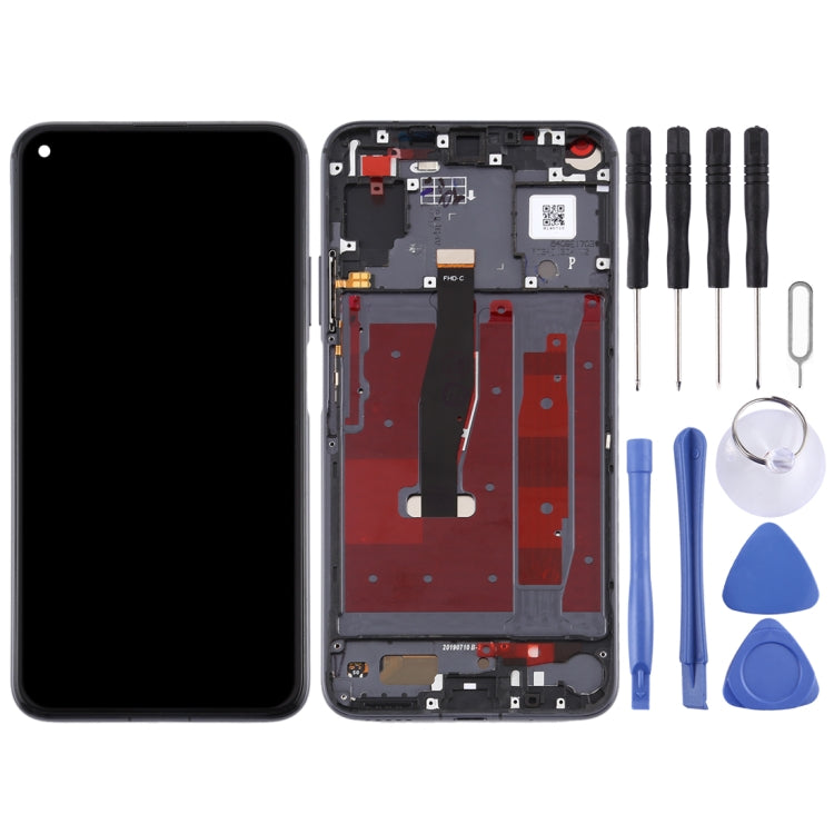 OEM LCD Screen for Huawei Honor 20 Digitizer Full Assembly with Frame(Black) - LCD Screen by PMC Jewellery | Online Shopping South Africa | PMC Jewellery