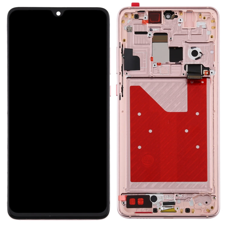 Original OLED LCD Screen for Huawei Mate 20 Digitizer Full Assembly with Frame(Gold) - LCD Screen by PMC Jewellery | Online Shopping South Africa | PMC Jewellery