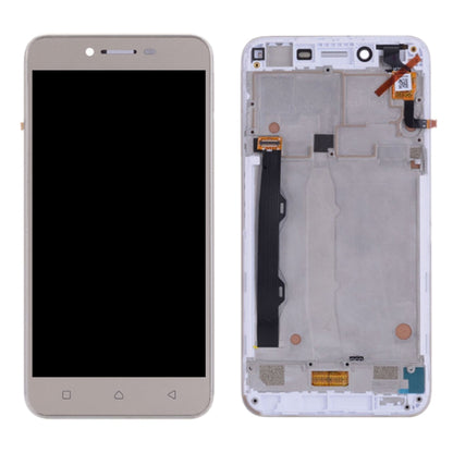 OEM LCD Screen for Lenovo Vibe K5 Plus A6020A46 A6020l36 A6020l37 Digitizer Full Assembly with Frame (Gold) - LCD Screen by PMC Jewellery | Online Shopping South Africa | PMC Jewellery