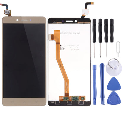 OEM LCD Screen for Lenovo K6 Note with Digitizer Full Assembly (Gold) - LCD Screen by PMC Jewellery | Online Shopping South Africa | PMC Jewellery