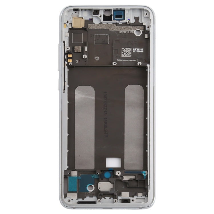 Front Housing LCD Frame Bezel Plate for Xiaomi Mi CC9 / 9 Lite(Silver) - Frame Bezel Plate by PMC Jewellery | Online Shopping South Africa | PMC Jewellery