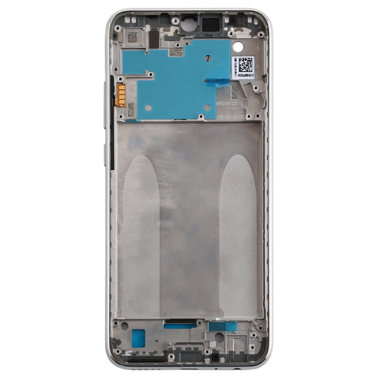 Front Housing LCD Frame Bezel Plate for Xiaomi Redmi Note 8(Silver) - Frame Bezel Plate by PMC Jewellery | Online Shopping South Africa | PMC Jewellery