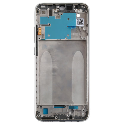 Front Housing LCD Frame Bezel Plate for Xiaomi Redmi Note 8(Silver) - Frame Bezel Plate by PMC Jewellery | Online Shopping South Africa | PMC Jewellery