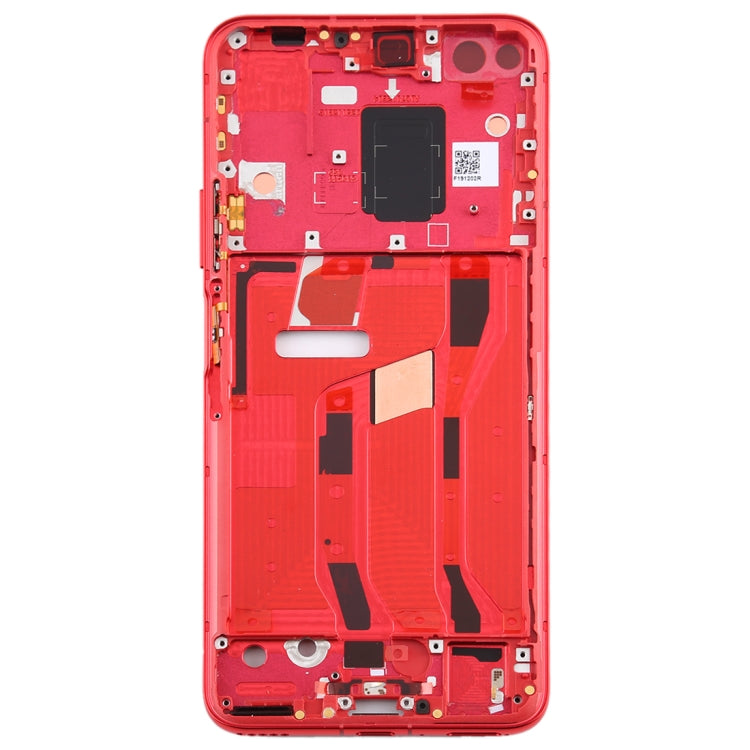 Original Middle Frame Bezel Plate for Huawei Honor V30(Red) - Full Housing Cover by PMC TechLife | Online Shopping South Africa | PMC TechLife | Buy Now Pay Later Mobicred