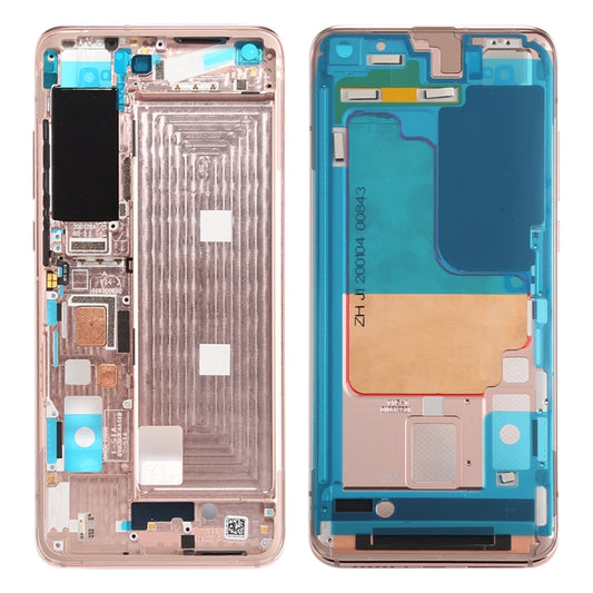 Front Housing LCD Frame Bezel Plate for Xiaomi Mi 10 5G / Mi 10 Pro 5G(Gold) - Frame Bezel Plate by PMC Jewellery | Online Shopping South Africa | PMC Jewellery