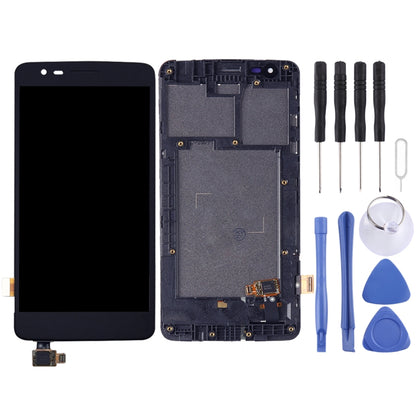 TFT LCD Screen for LG K8 2017 Dual SIM X240 X240H X240F X240K with Digitizer Full Assembly(Black) - For LG by PMC Jewellery | Online Shopping South Africa | PMC Jewellery