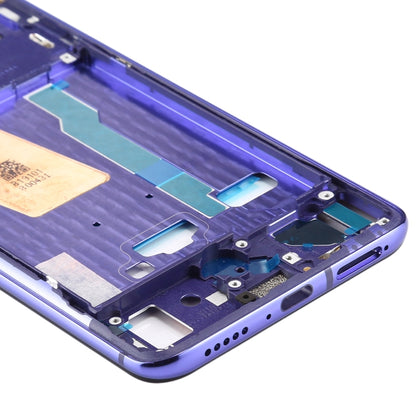 Front Housing LCD Frame Bezel Plate With Side Keys for Xiaomi Redmi K30 Pro (Purple) - Frame Bezel Plate by PMC Jewellery | Online Shopping South Africa | PMC Jewellery