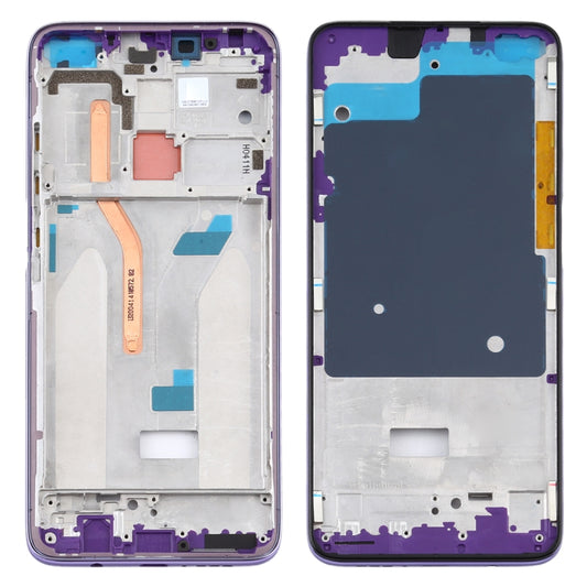 Front Housing LCD Frame Bezel Plate for Xiaomi Redmi K30, 4G Version (Purple) - Frame Bezel Plate by PMC Jewellery | Online Shopping South Africa | PMC Jewellery