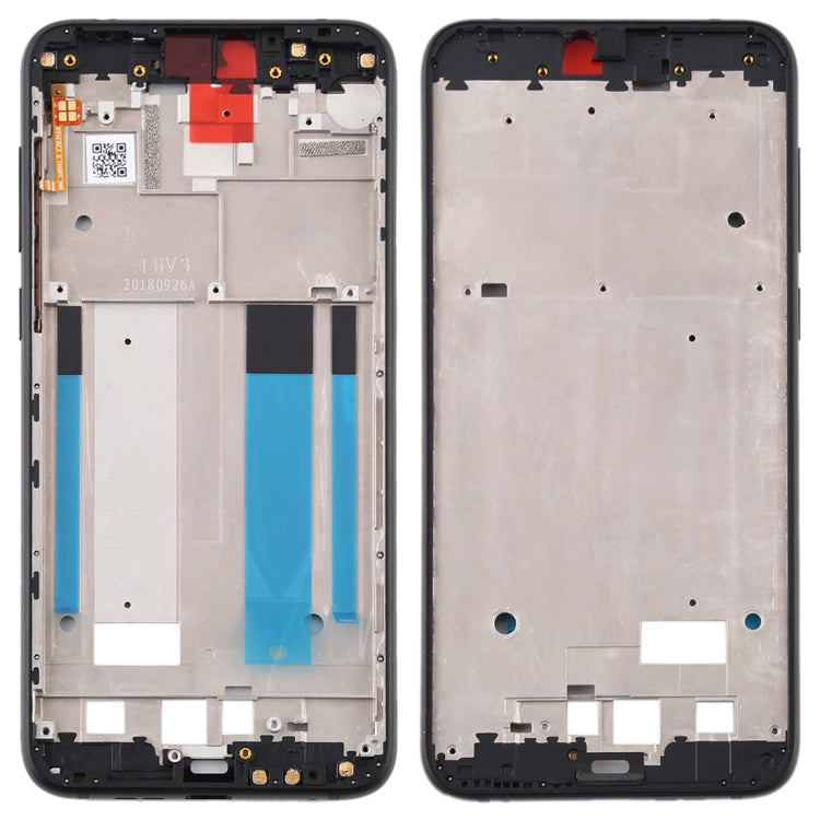 Front Housing LCD Frame Bezel Plate for Nokia X6(2018) / 6.1 Plus TA-1099 (Black) - Full Housing Cover by PMC TechLife | Online Shopping South Africa | PMC TechLife