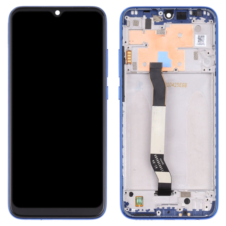 LCD Screen and Digitizer Full Assembly with Frame for Xiaomi Redmi Note 8(Blue) - LCD Screen by PMC Jewellery | Online Shopping South Africa | PMC Jewellery