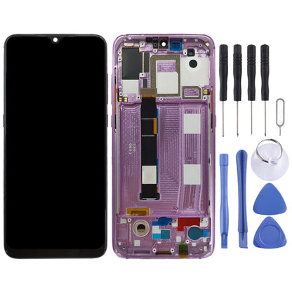 Original AMOLED LCD Screen for Xiaomi Mi 9 Digitizer Full Assembly with Frame(Pink) - LCD Screen by PMC Jewellery | Online Shopping South Africa | PMC Jewellery