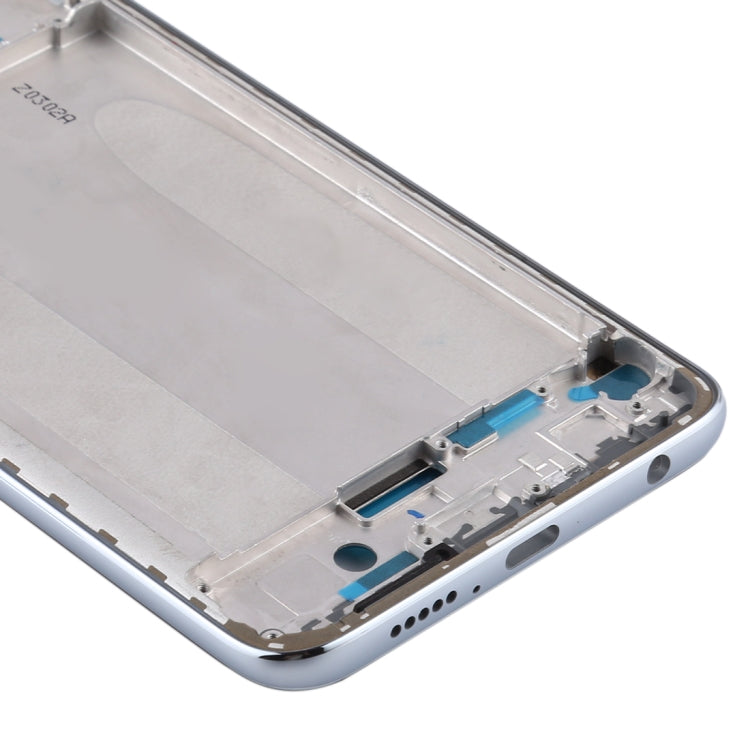 Original Front Housing LCD Frame Bezel Plate for Xiaomi Redmi Note 9S / Note 9 Pro(India) / Note 9 Pro Max / Note 10 Lite(Silver) - Frame Bezel Plate by PMC Jewellery | Online Shopping South Africa | PMC Jewellery