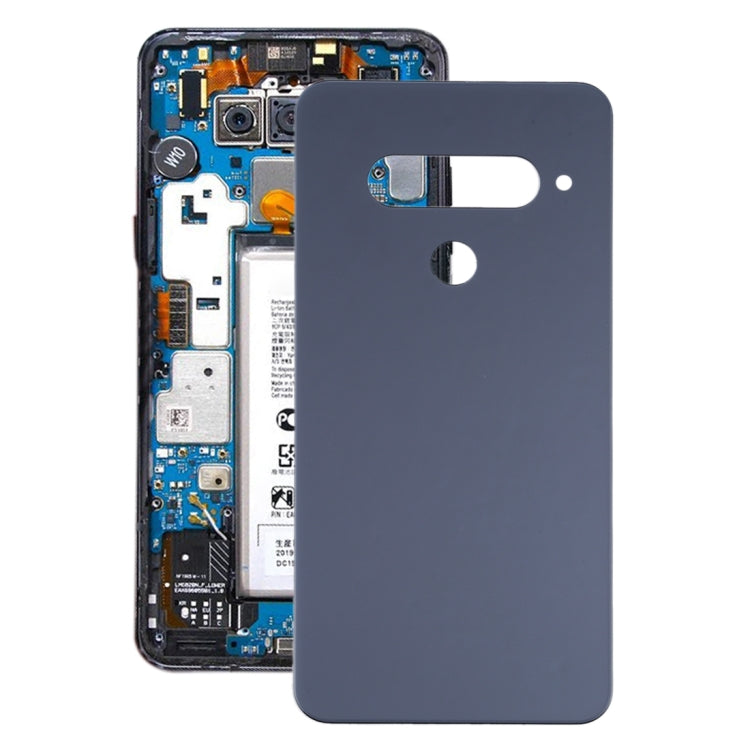 Battery Back Cover for LG G8s ThinQ / LM-G810 LM-G810EAW(Black) - For LG by PMC Jewellery | Online Shopping South Africa | PMC Jewellery