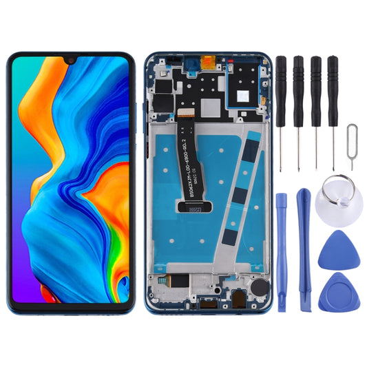 OEM LCD Screen for Huawei P30 Lite (RAM 4G / Standard Version) Digitizer Full Assembly with Frame(Blue) - LCD Screen by PMC Jewellery | Online Shopping South Africa | PMC Jewellery